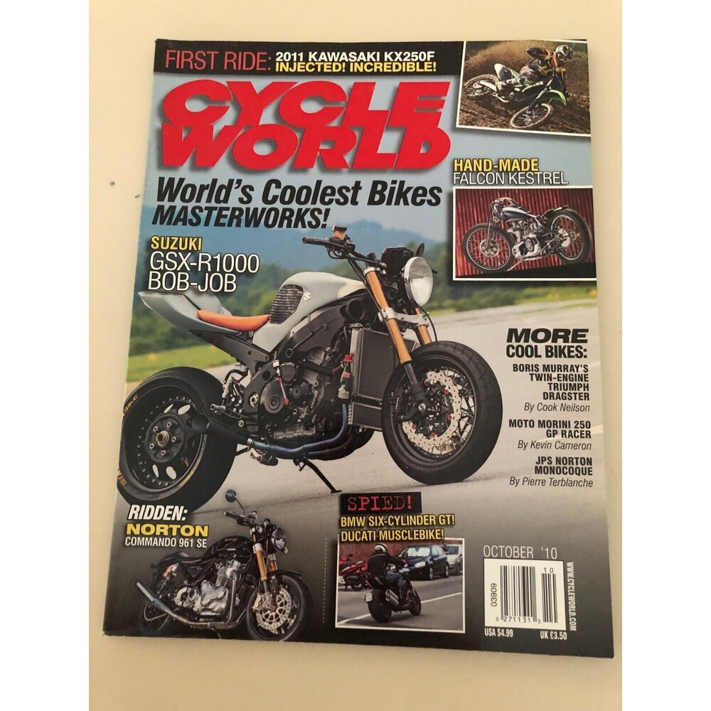 Cycle World Magazine October 2010